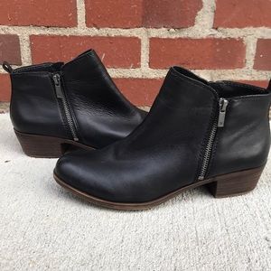 Black Lucky Brand Booties